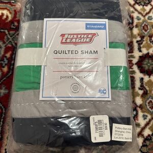 PBK Justice League quilted sham